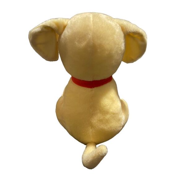 Kohls Cares Toy's & Hobbies Yellow Alyssa Satin Capucilli Plush Dog Biscuit 10" - Picture 2 of 8